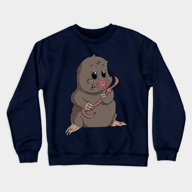 Blink the Star-Nosed Mole Crewneck Sweatshirt by Character Alley